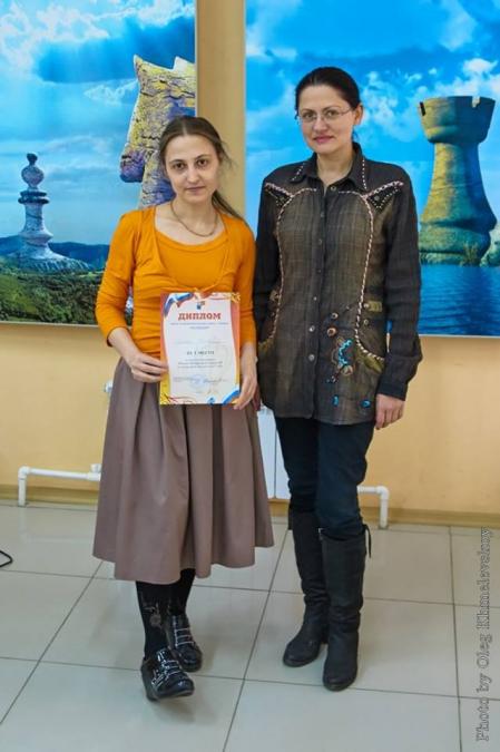 Евгения Сухарева - гл. судья Елена Половина