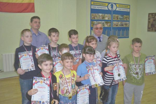 фото призёров чемпионата Волгодонска среди детей до 11 и 13 лет - 2016 год